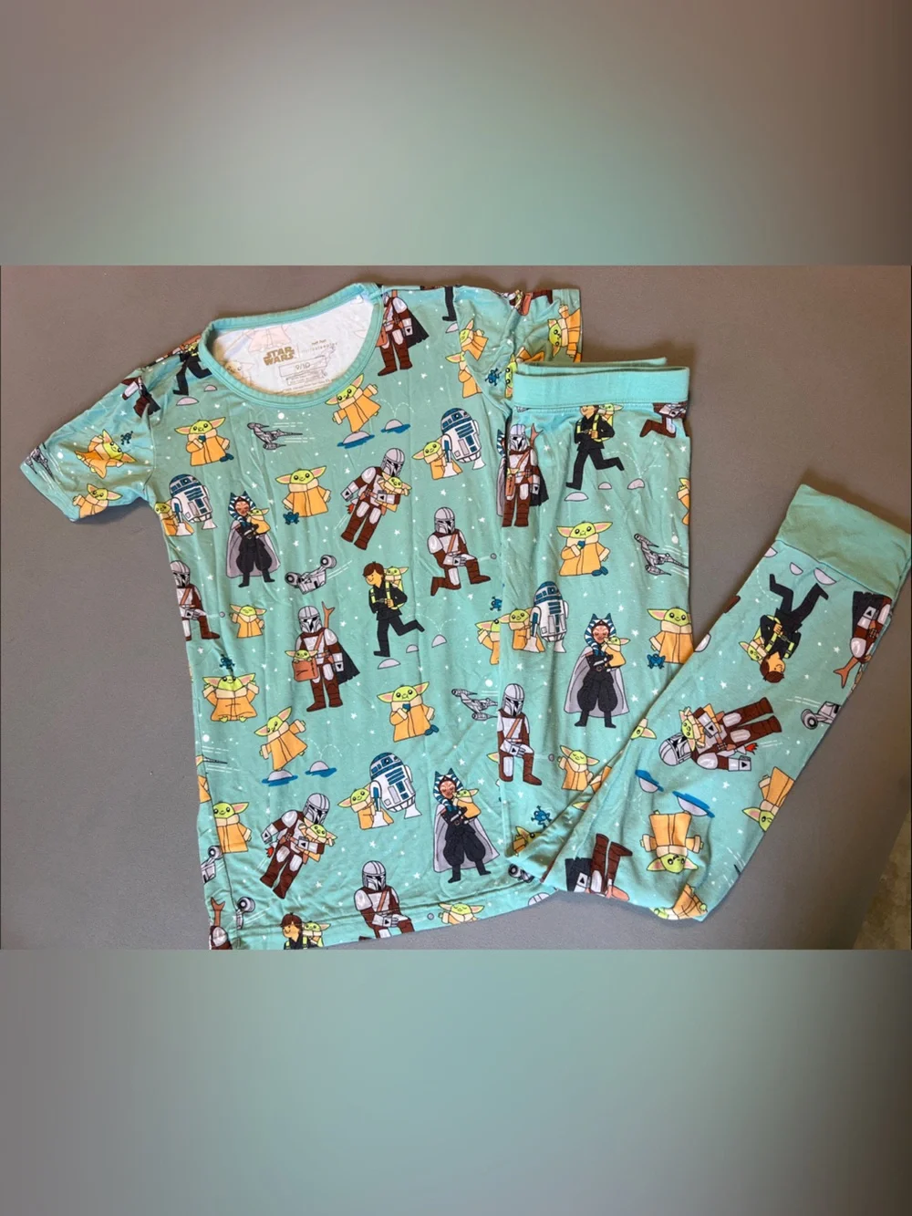 Little Sleepies Star Wars Pajama Set size 9/10